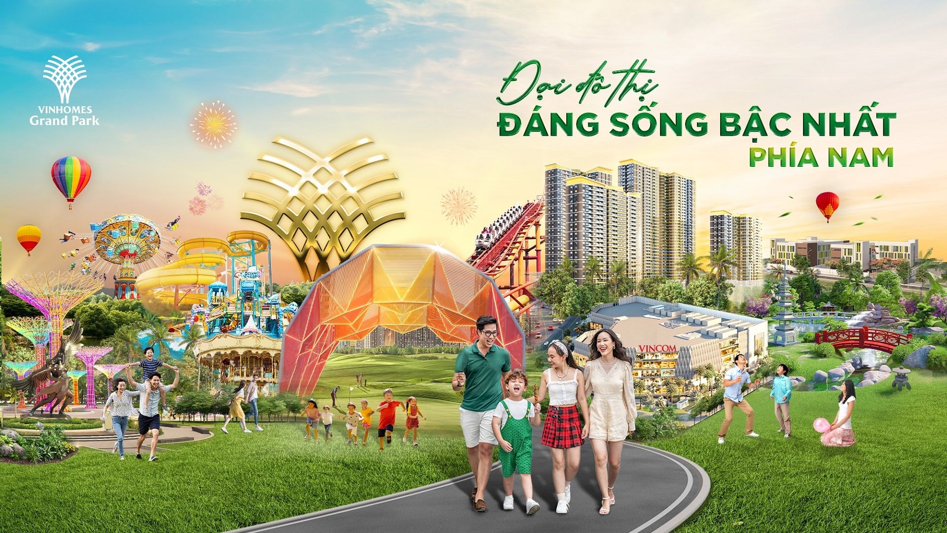 banner vinhomes grand park